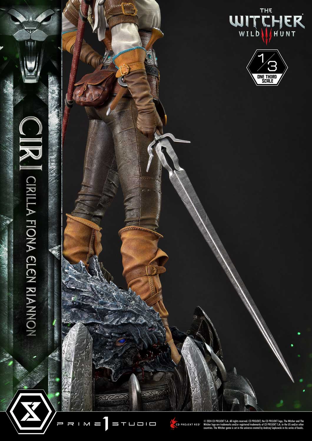 Museum Masterline Ciri collectible scale model made of plastics by Tokyo Figure
