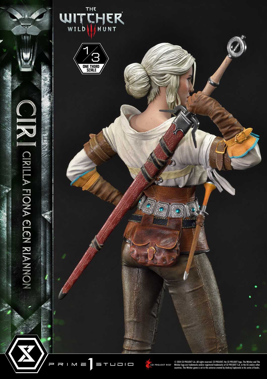 Museum Masterline Ciri collectible scale model made of plastics by Tokyo Figure
