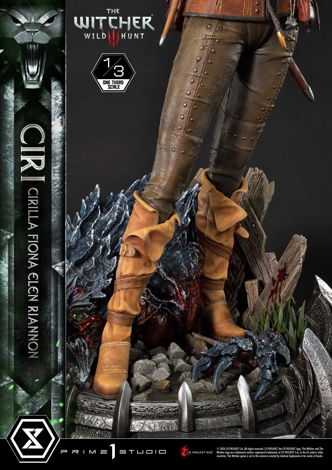 Museum Masterline Ciri collectible scale model made of plastics by Tokyo Figure