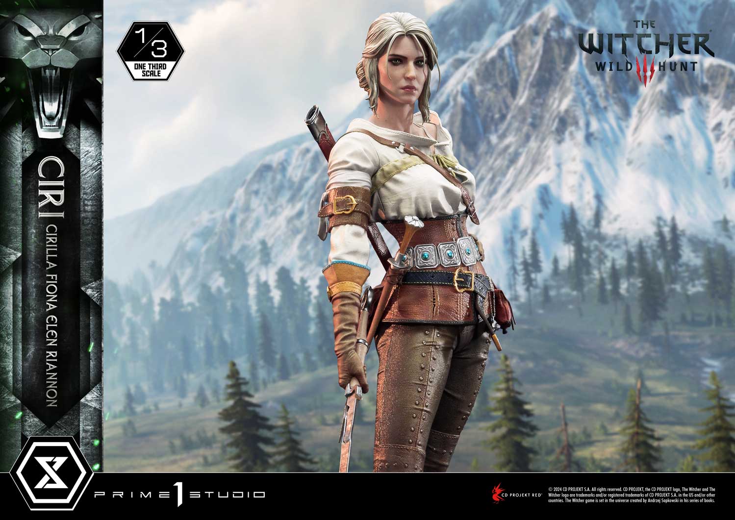 Museum Masterline Ciri collectible scale model made of plastics by Tokyo Figure