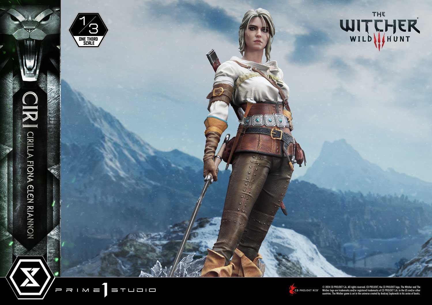 Museum Masterline Ciri collectible scale model made of plastics by Tokyo Figure