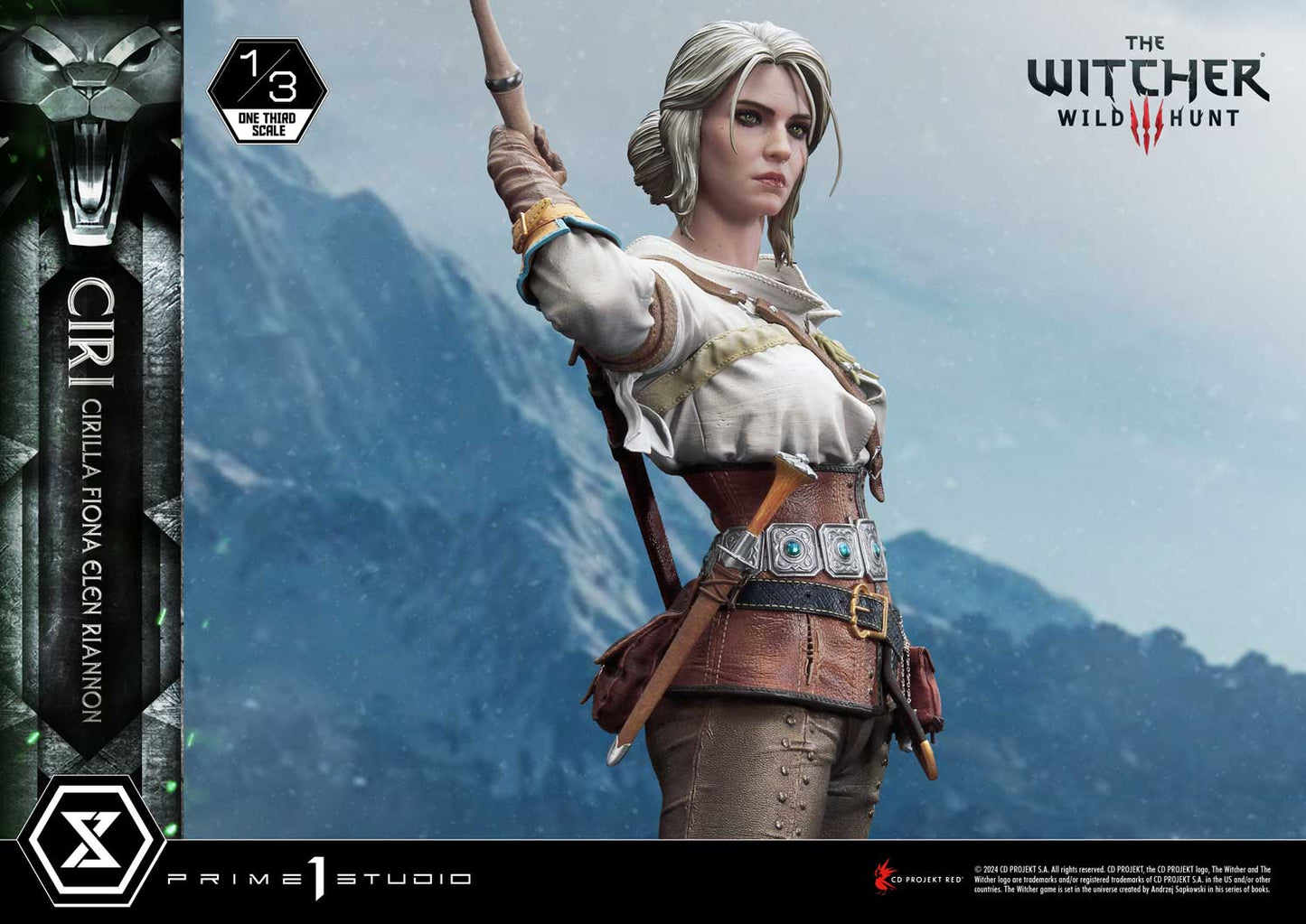 Museum Masterline Ciri collectible scale model made of plastics by Tokyo Figure