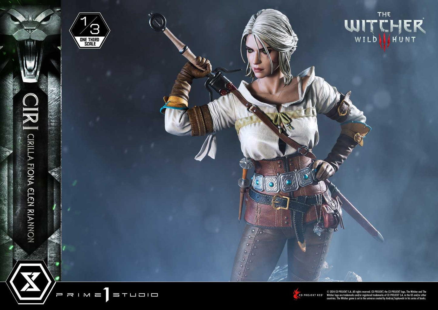 Museum Masterline Ciri collectible scale model made of plastics by Tokyo Figure