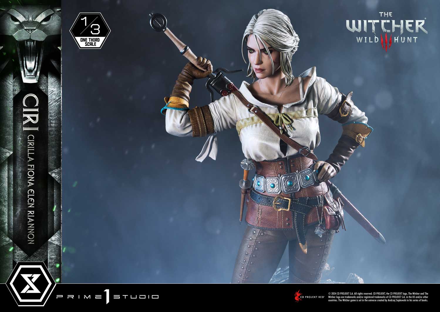 Museum Masterline Ciri collectible scale model made of plastics by Tokyo Figure