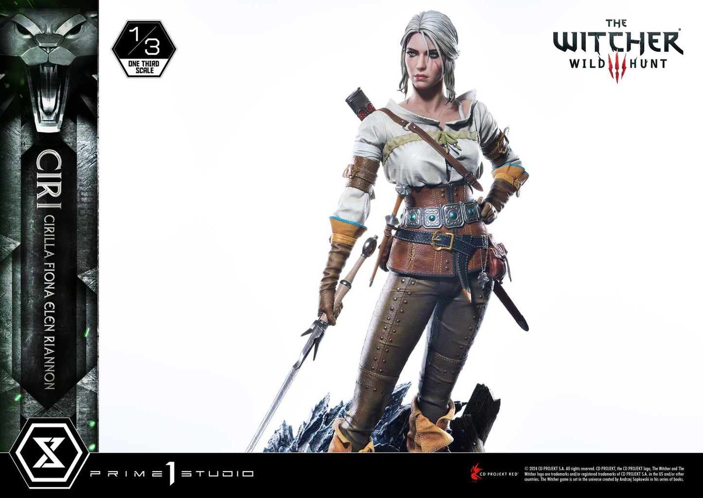 Museum Masterline Ciri collectible scale model made of plastics by Tokyo Figure