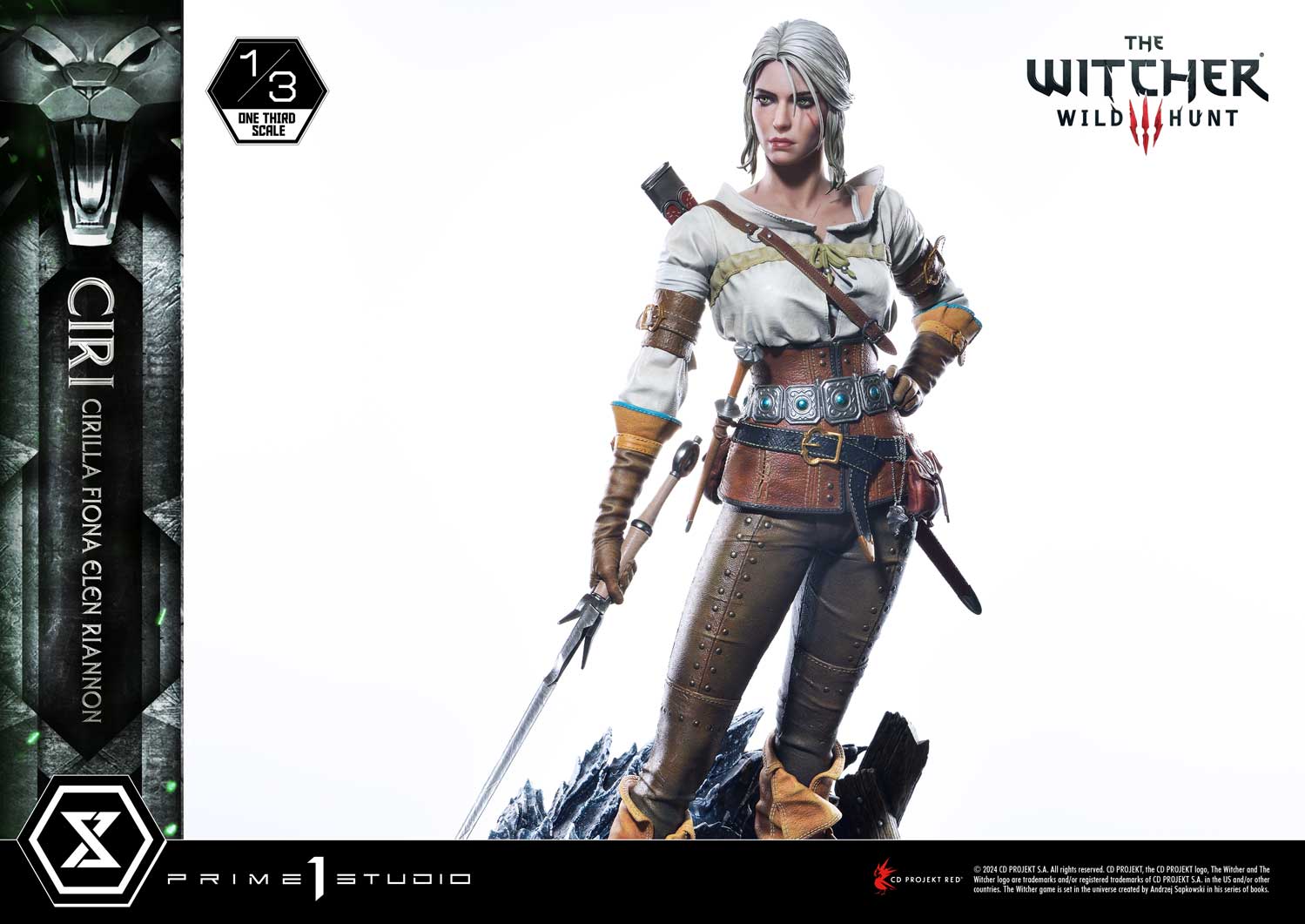 Museum Masterline Ciri collectible scale model made of plastics by Tokyo Figure