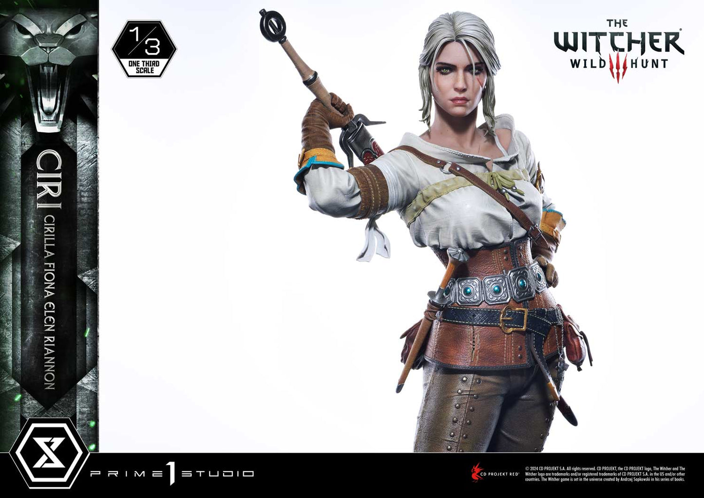 Museum Masterline Ciri collectible scale model made of plastics by Tokyo Figure