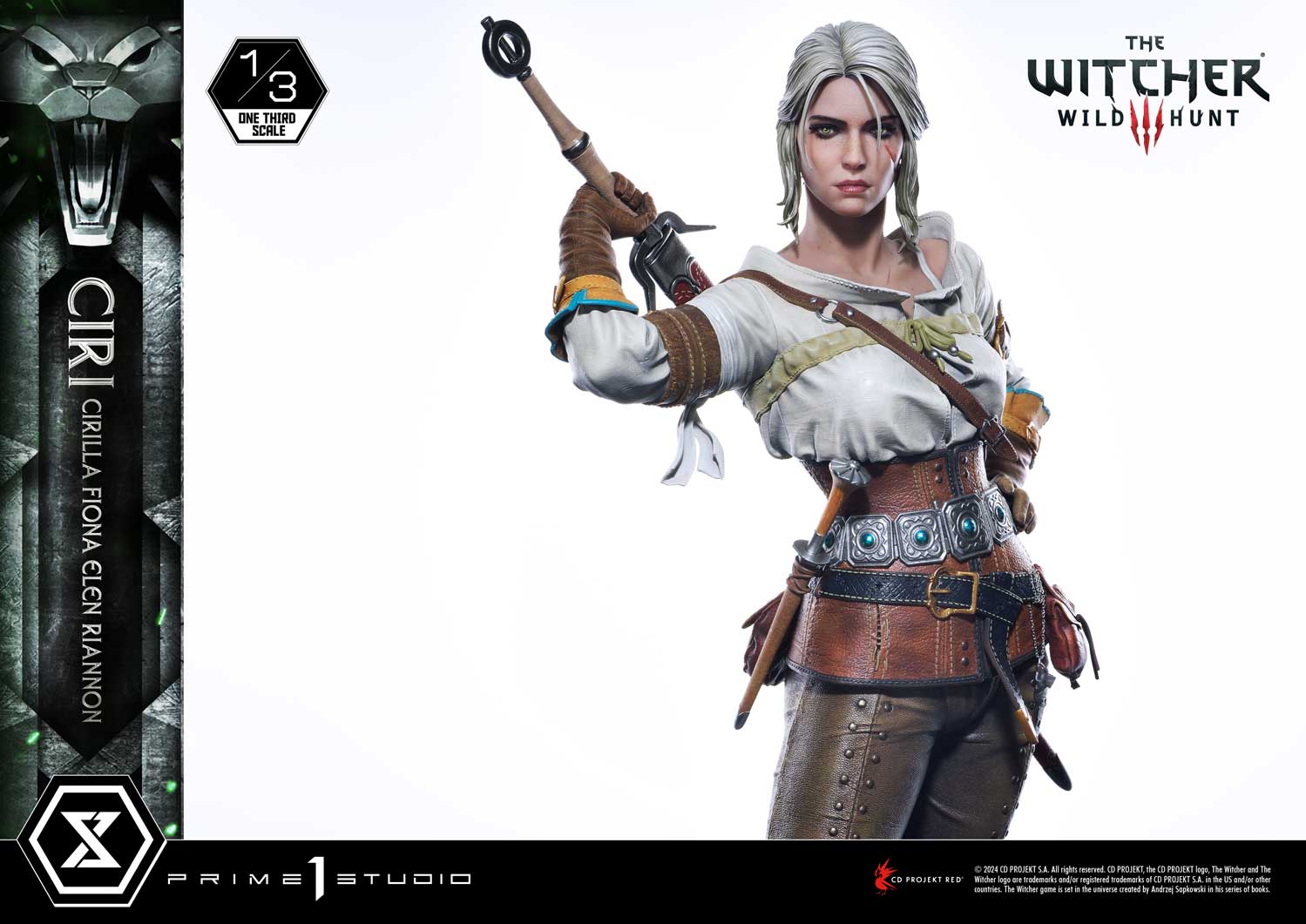 Museum Masterline Ciri collectible scale model made of plastics by Tokyo Figure