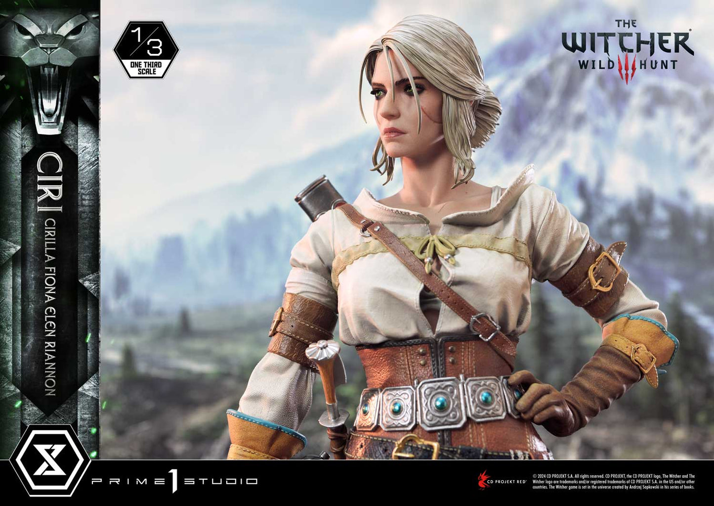 Museum Masterline Ciri collectible scale model made of plastics by Tokyo Figure
