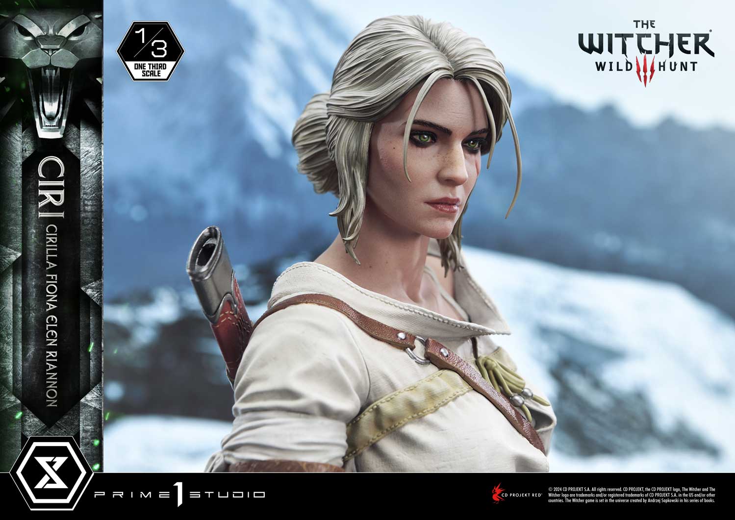 Museum Masterline Ciri collectible scale model made of plastics by Tokyo Figure