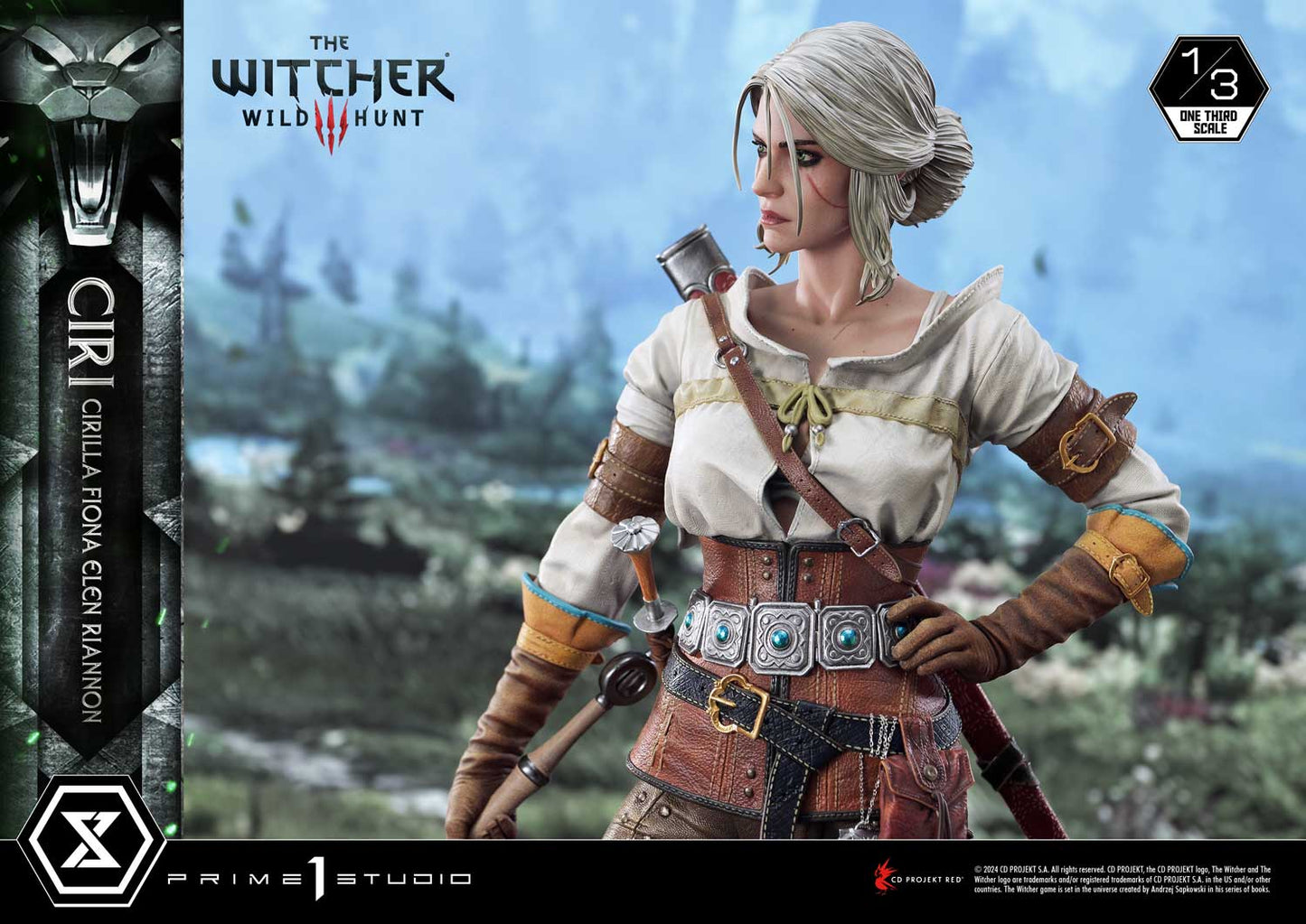 Museum Masterline Ciri collectible scale model made of plastics by Tokyo Figure