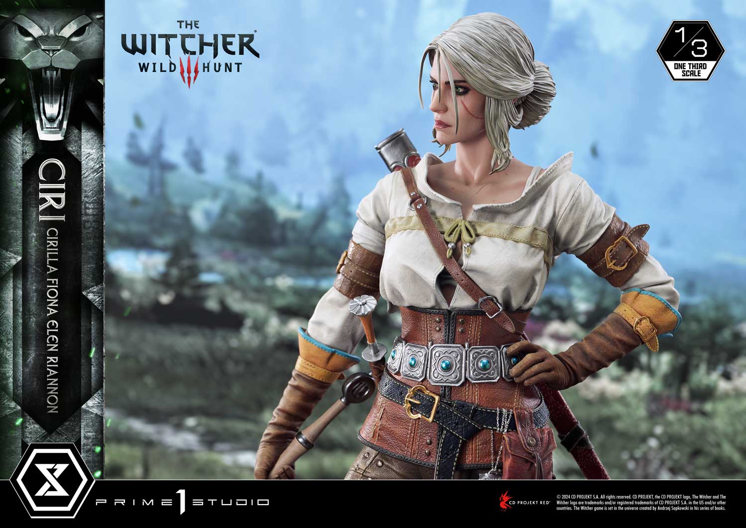 Museum Masterline Ciri collectible scale model made of plastics by Tokyo Figure