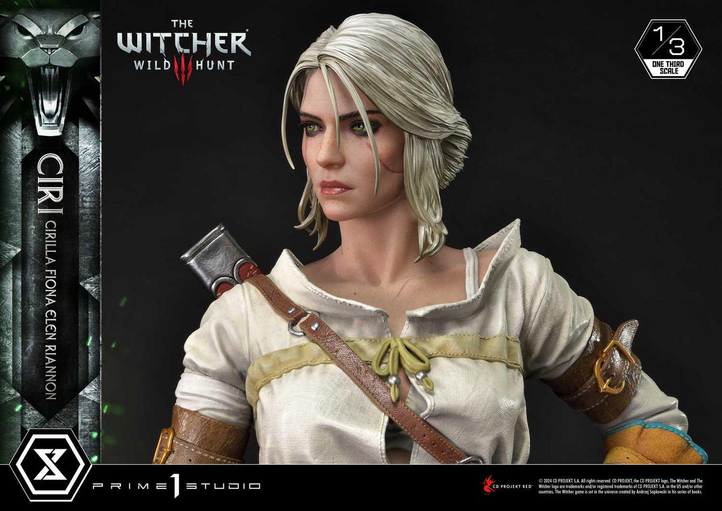 Museum Masterline Ciri collectible scale model made of plastics by Tokyo Figure