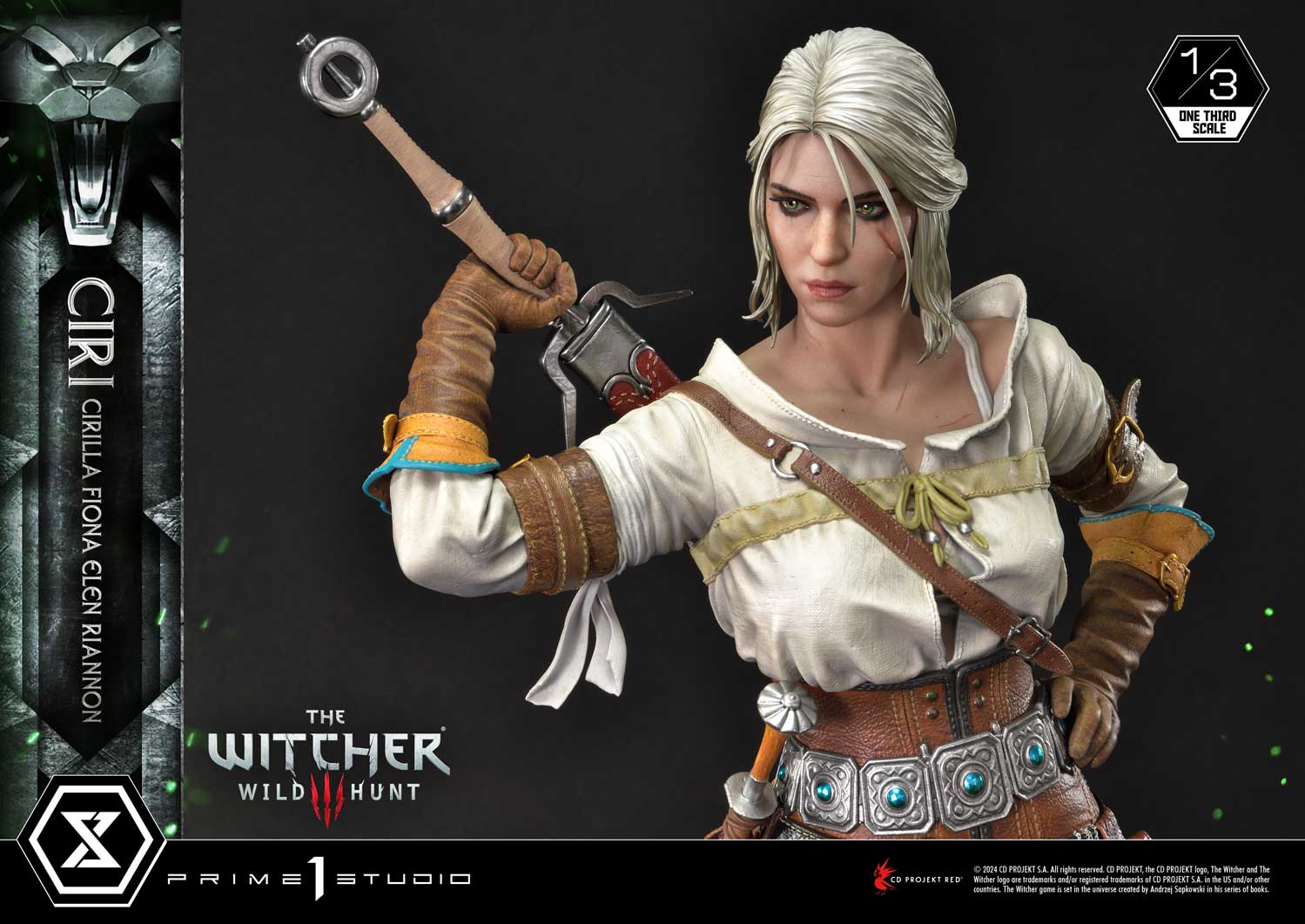 Museum Masterline Ciri collectible scale model made of plastics by Tokyo Figure