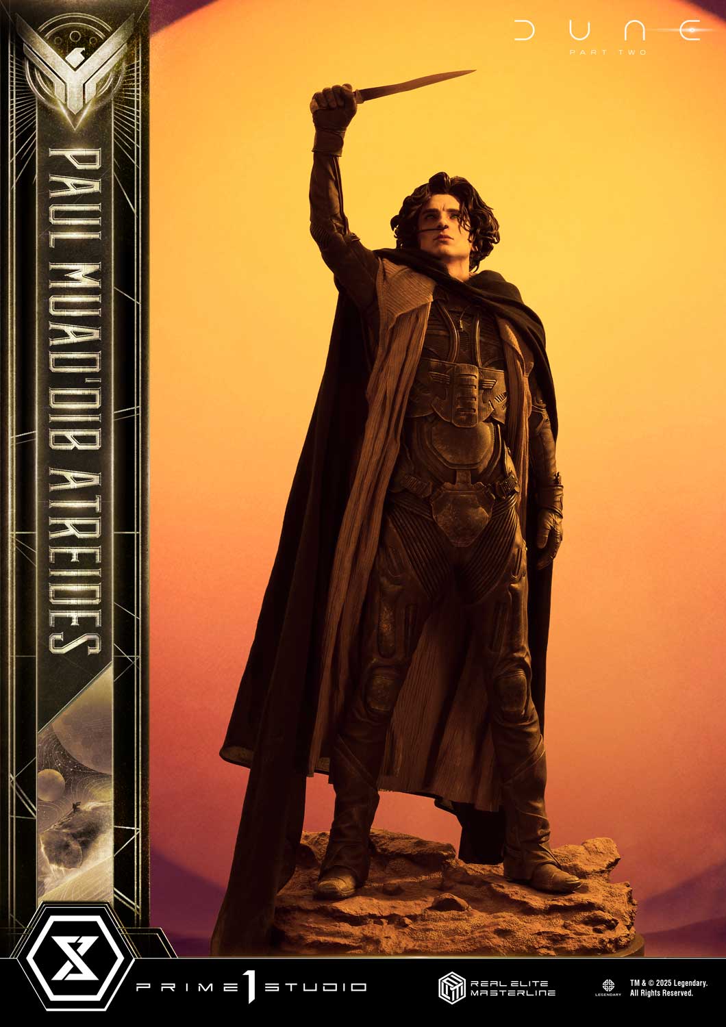 Real Elite Masterline Paul Atreides collectible scale model made of plastics by Tokyo Figure