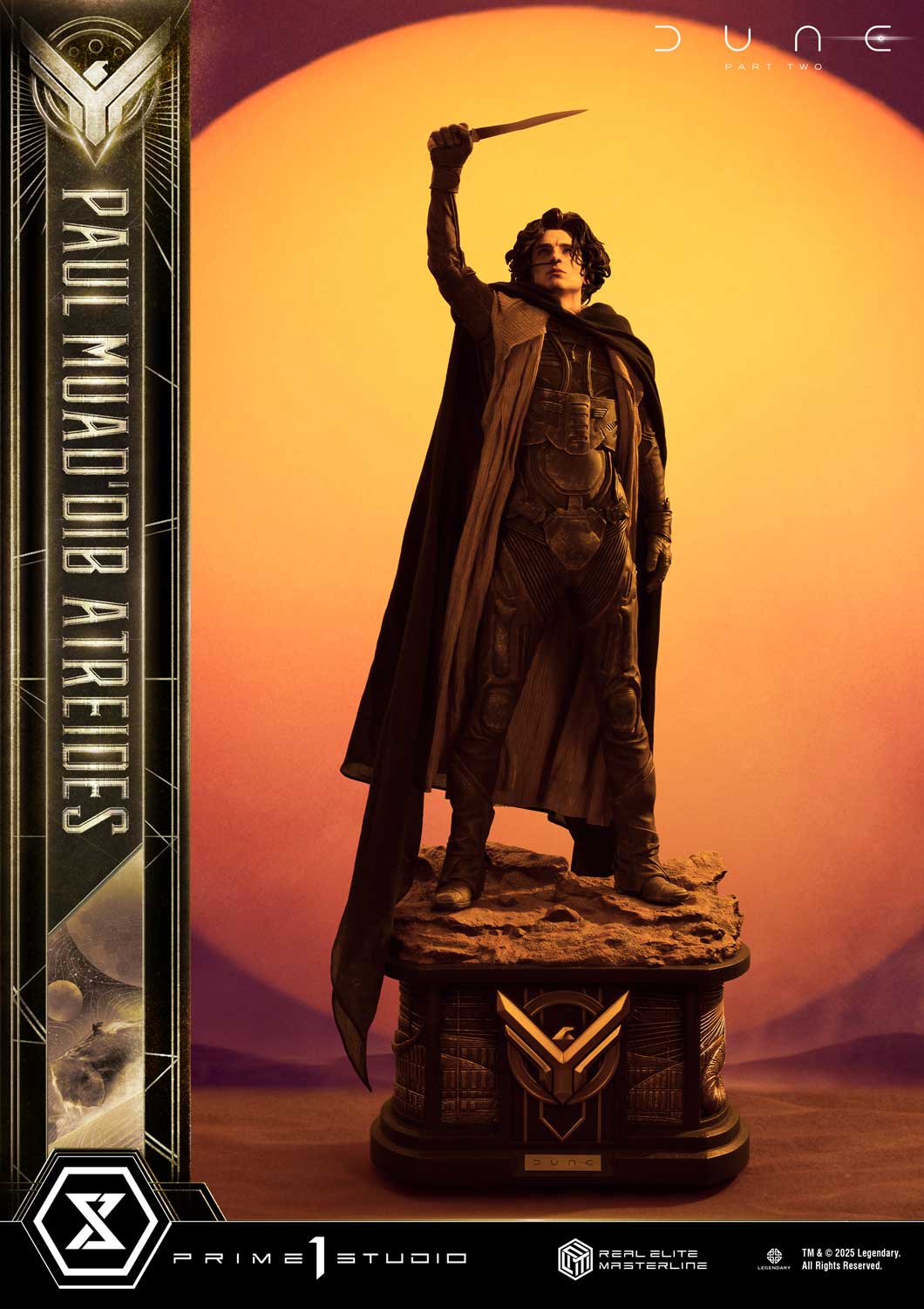 Real Elite Masterline Paul Atreides collectible scale model made of plastics by Tokyo Figure