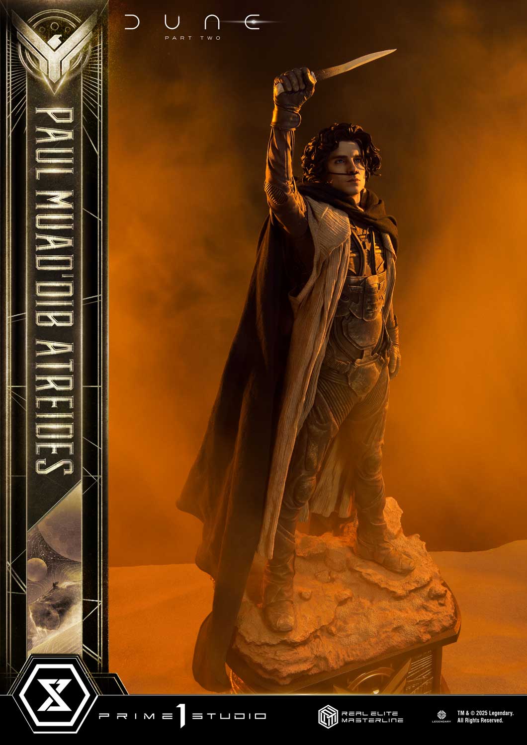 Real Elite Masterline Paul Atreides collectible scale model made of plastics by Tokyo Figure