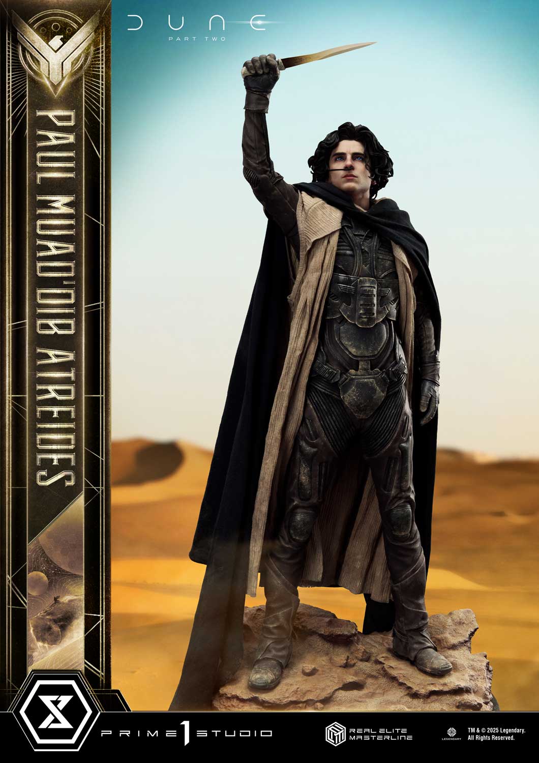 Real Elite Masterline Paul Atreides collectible scale model made of plastics by Tokyo Figure