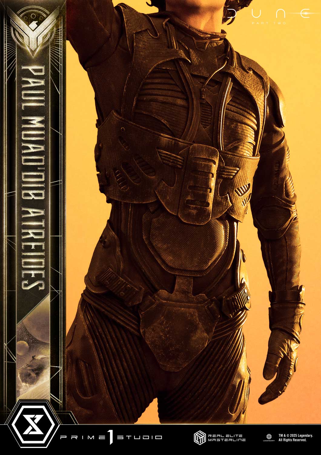 Real Elite Masterline Paul Atreides collectible scale model made of plastics by Tokyo Figure