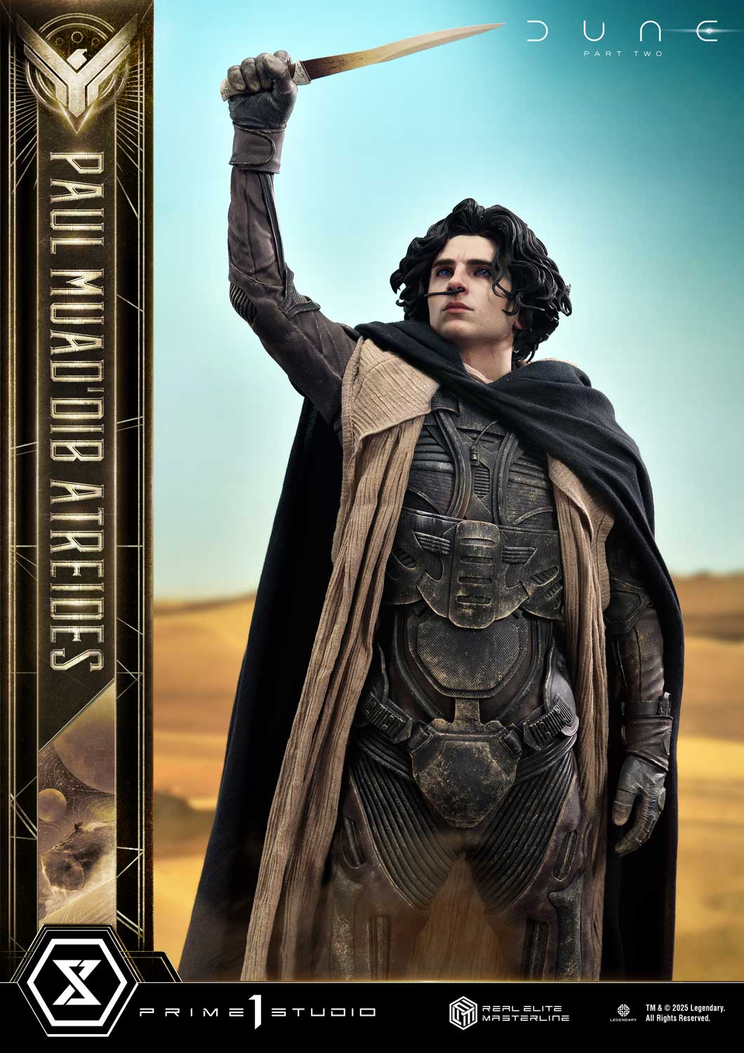 Real Elite Masterline Paul Atreides collectible scale model made of plastics by Tokyo Figure