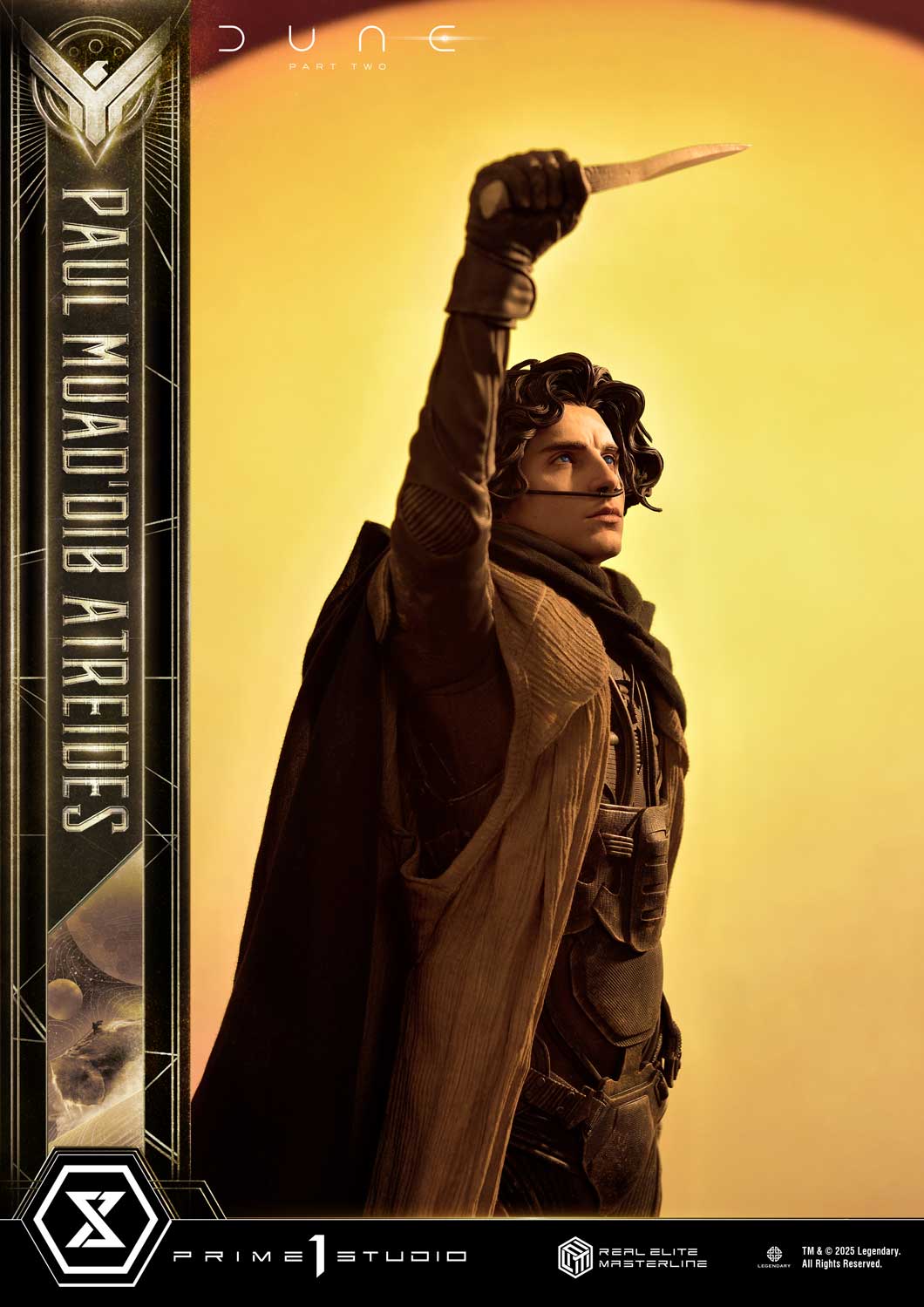 Real Elite Masterline Paul Atreides collectible scale model made of plastics by Tokyo Figure