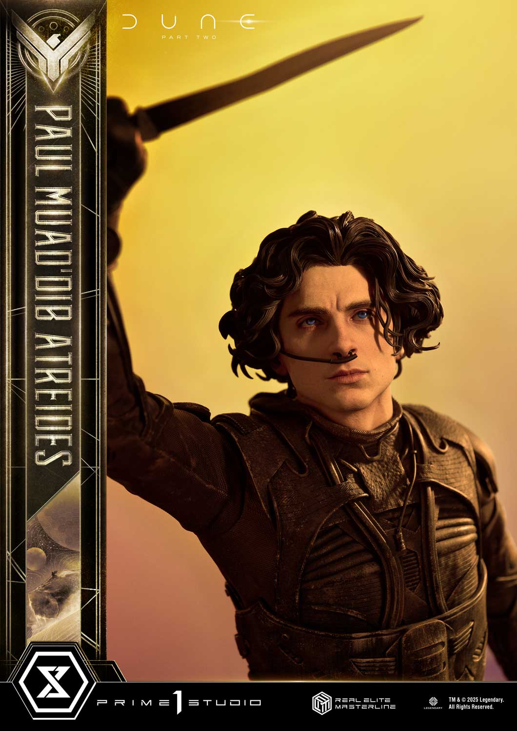 Real Elite Masterline Paul Atreides collectible scale model made of plastics by Tokyo Figure