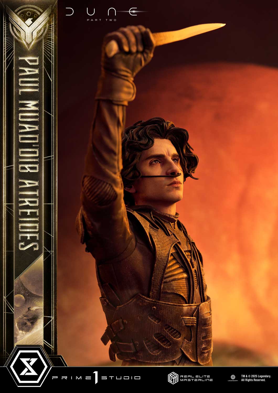 Real Elite Masterline Paul Atreides collectible scale model made of plastics by Tokyo Figure