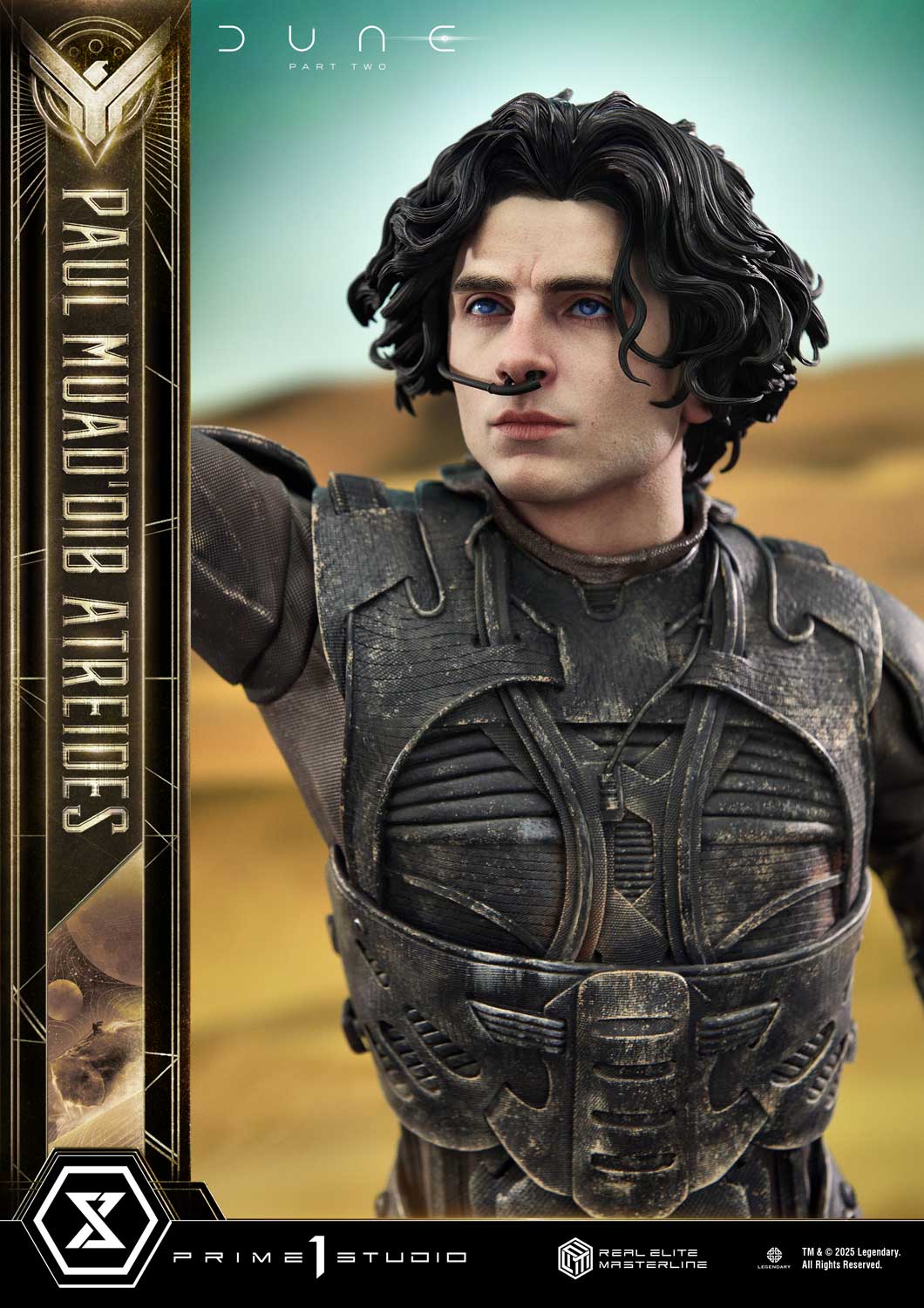Real Elite Masterline Paul Atreides collectible scale model made of plastics by Tokyo Figure