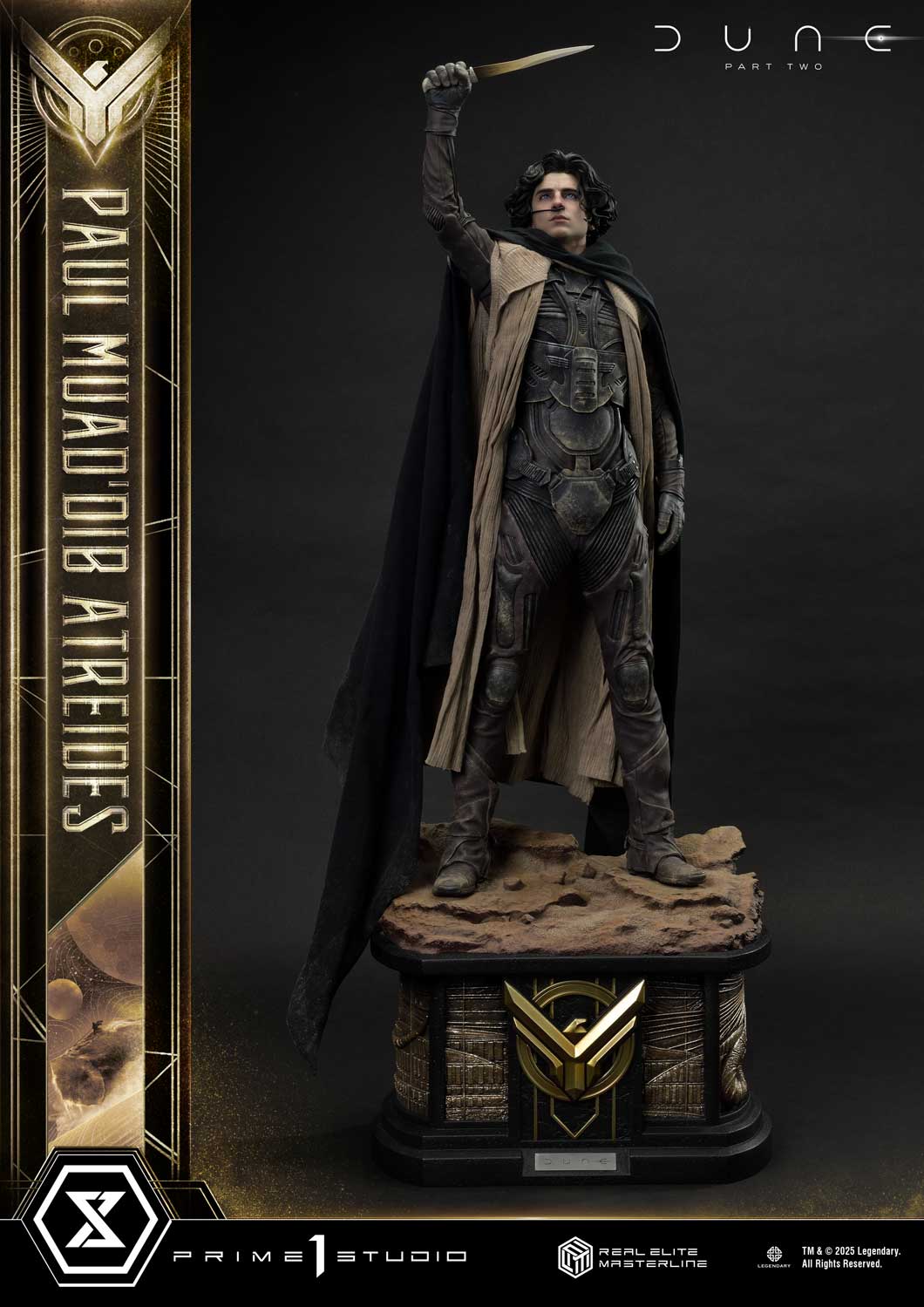 Real Elite Masterline Paul Atreides collectible scale model made of plastics by Tokyo Figure