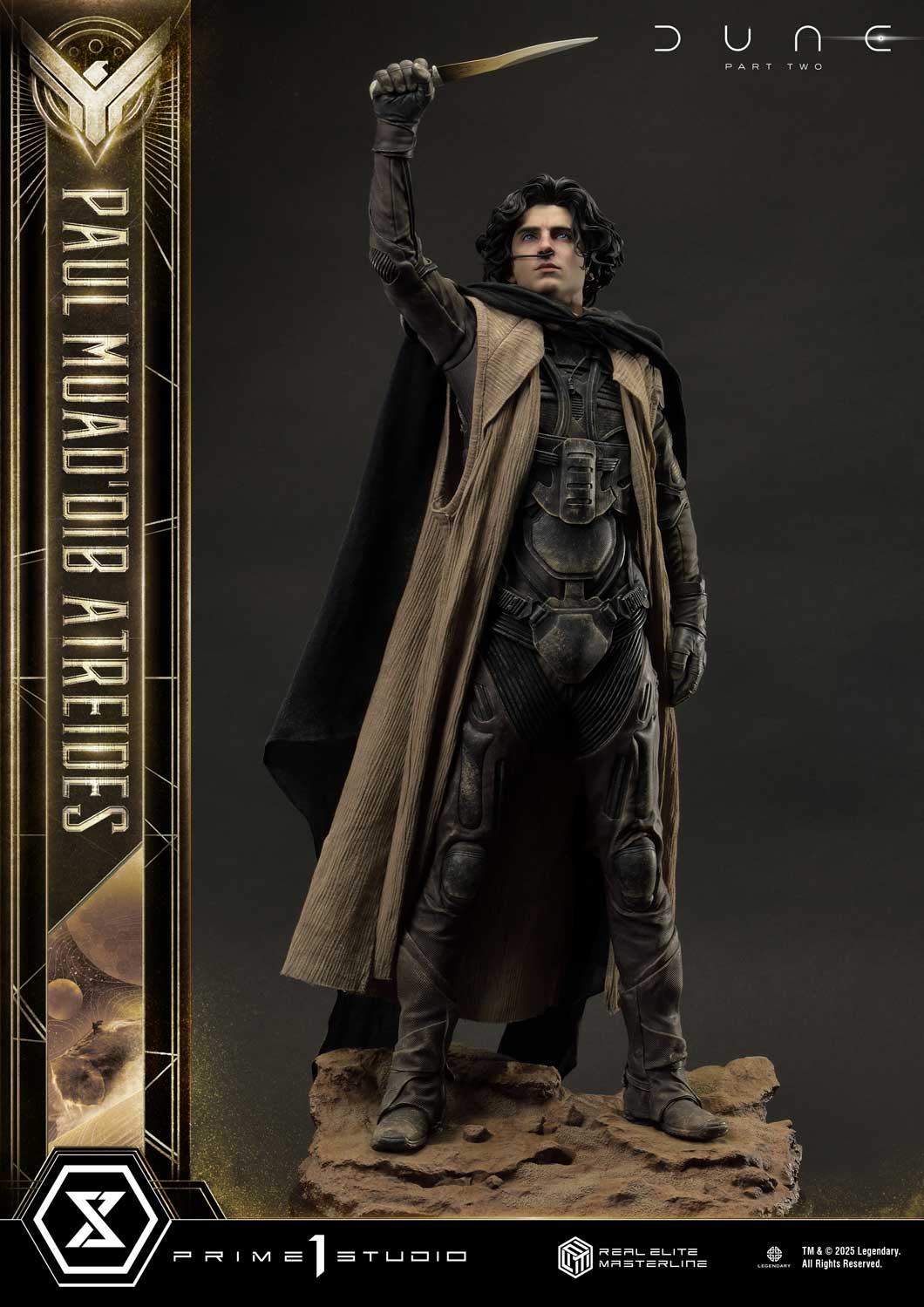 Real Elite Masterline Paul Atreides collectible scale model made of plastics by Tokyo Figure