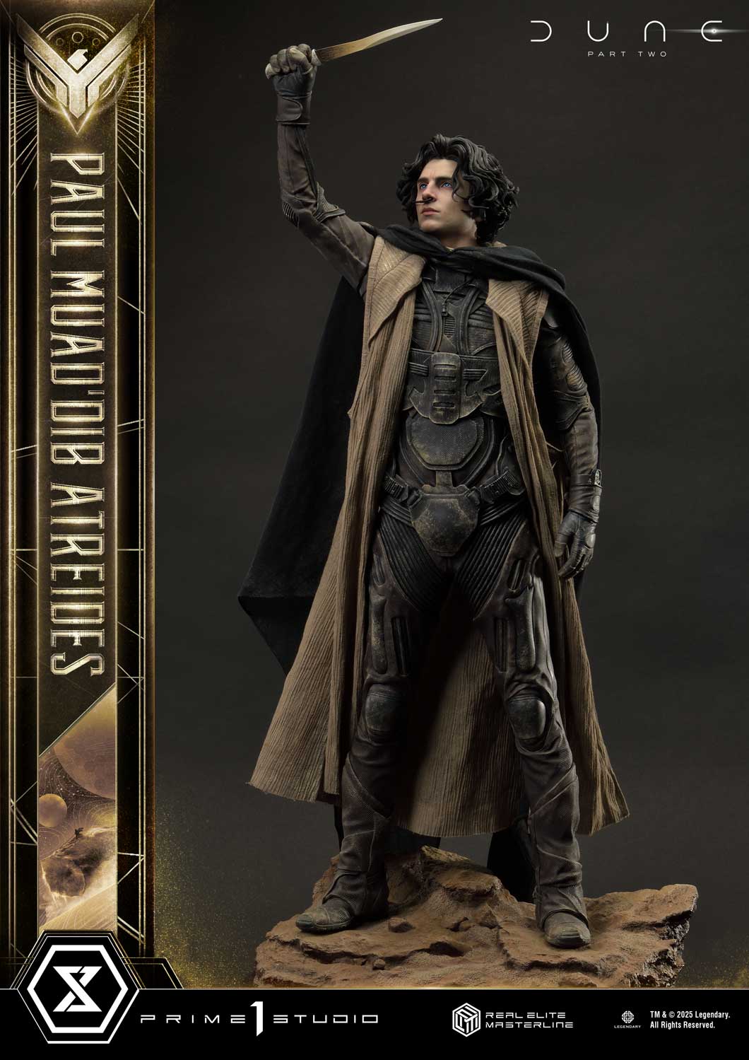 Real Elite Masterline Paul Atreides collectible scale model made of plastics by Tokyo Figure
