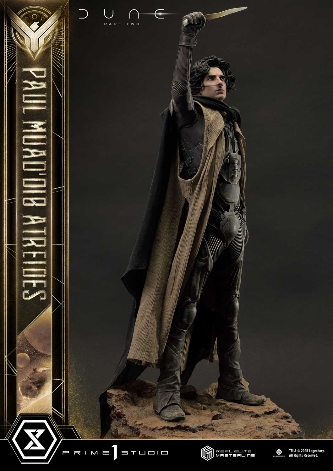 Real Elite Masterline Paul Atreides collectible scale model made of plastics by Tokyo Figure