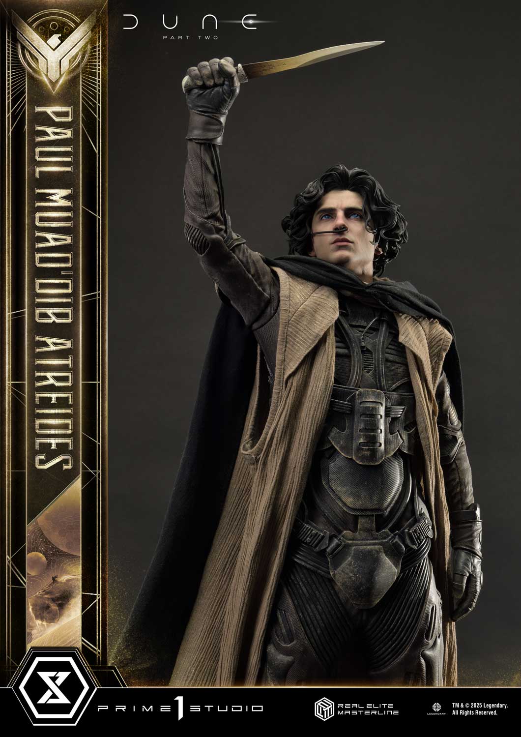 Real Elite Masterline Paul Atreides collectible scale model made of plastics by Tokyo Figure
