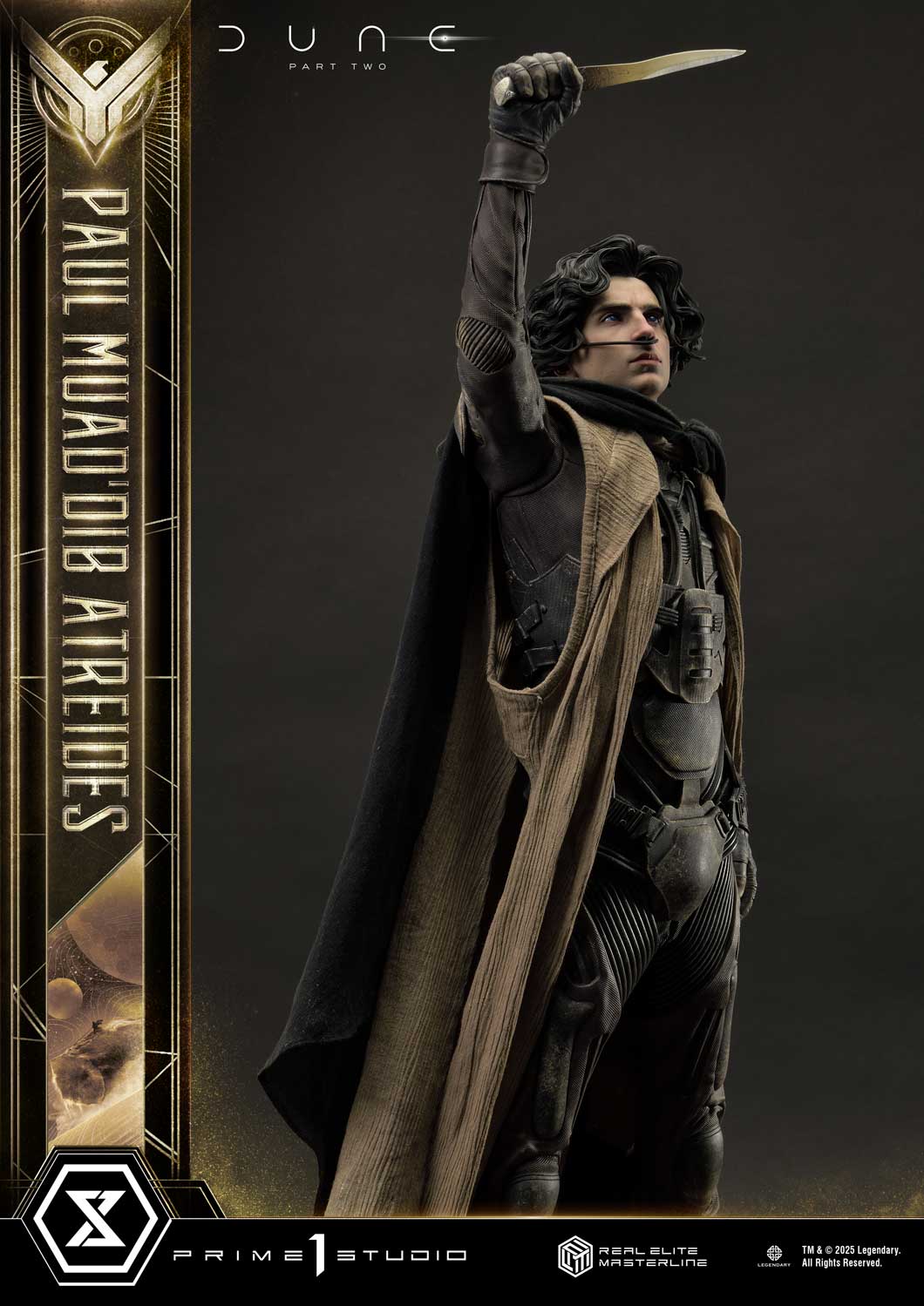 Real Elite Masterline Paul Atreides collectible scale model made of plastics by Tokyo Figure