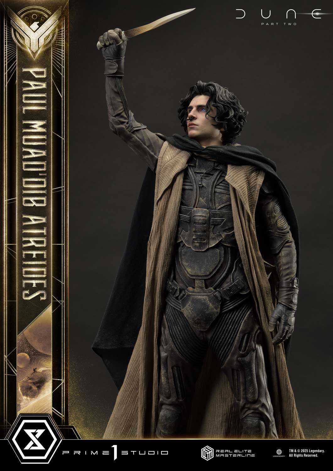 Real Elite Masterline Paul Atreides collectible scale model made of plastics by Tokyo Figure