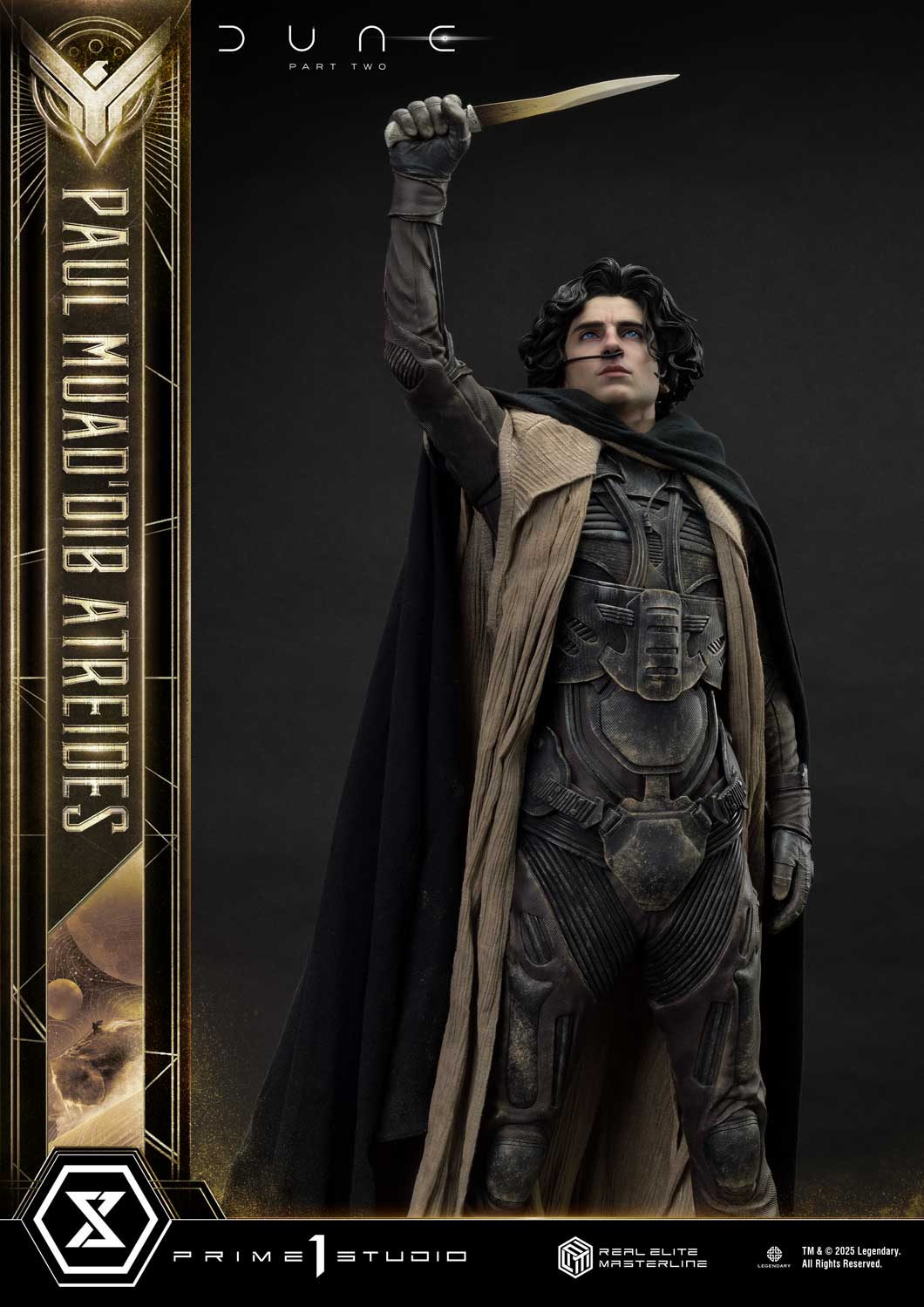 Real Elite Masterline Paul Atreides collectible scale model made of plastics by Tokyo Figure