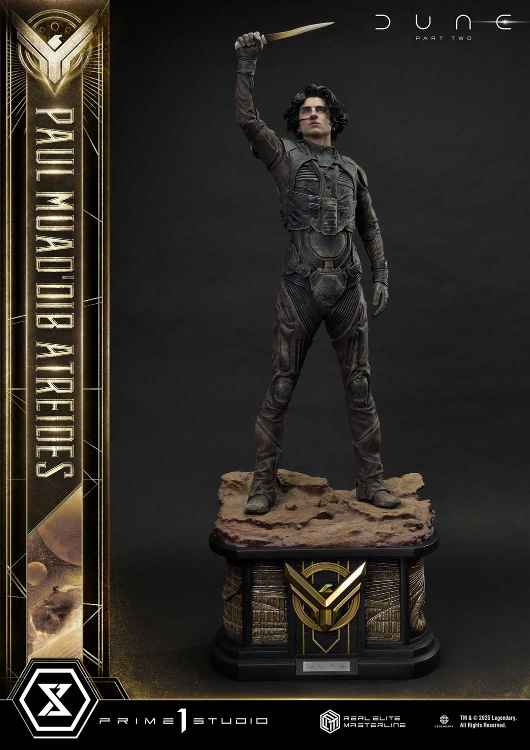 Real Elite Masterline Paul Atreides collectible scale model made of plastics by Tokyo Figure