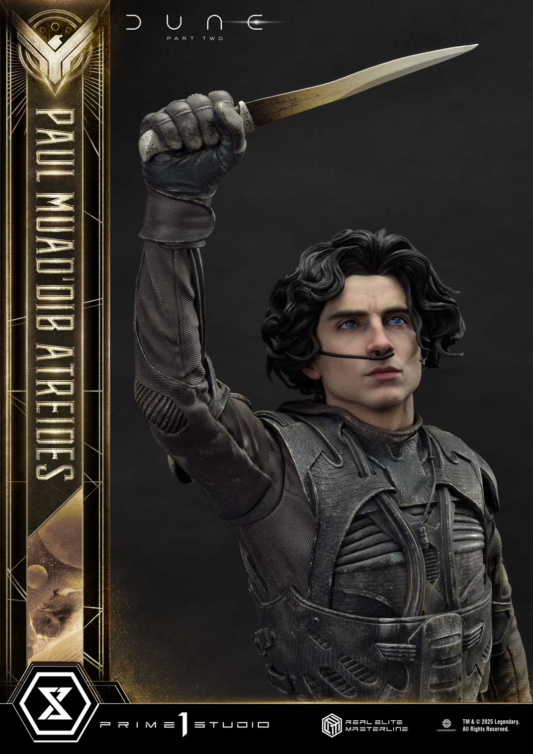 Real Elite Masterline Paul Atreides collectible scale model made of plastics by Tokyo Figure