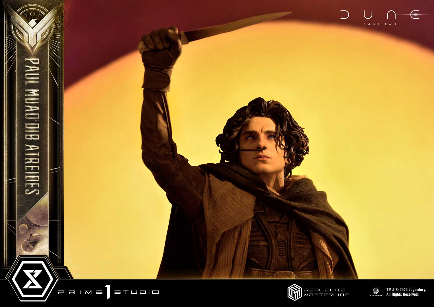 Real Elite Masterline Paul Atreides collectible scale model made of plastics by Tokyo Figure