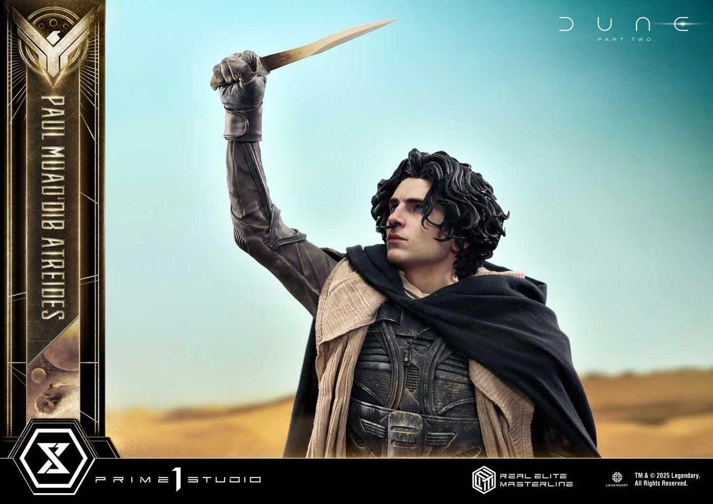 Real Elite Masterline Paul Atreides collectible scale model made of plastics by Tokyo Figure