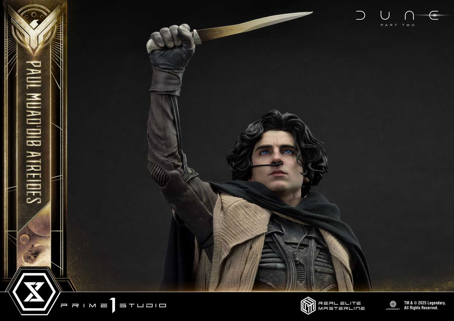 Real Elite Masterline Paul Atreides collectible scale model made of plastics by Tokyo Figure