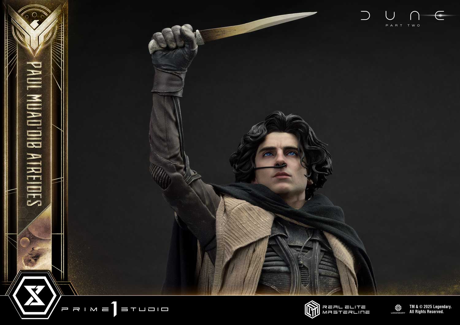 Real Elite Masterline Paul Atreides collectible scale model made of plastics by Tokyo Figure