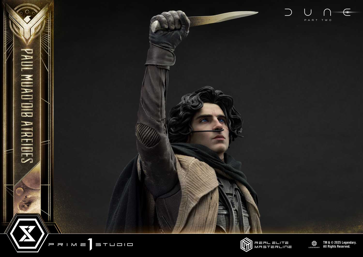 Real Elite Masterline Paul Atreides collectible scale model made of plastics by Tokyo Figure