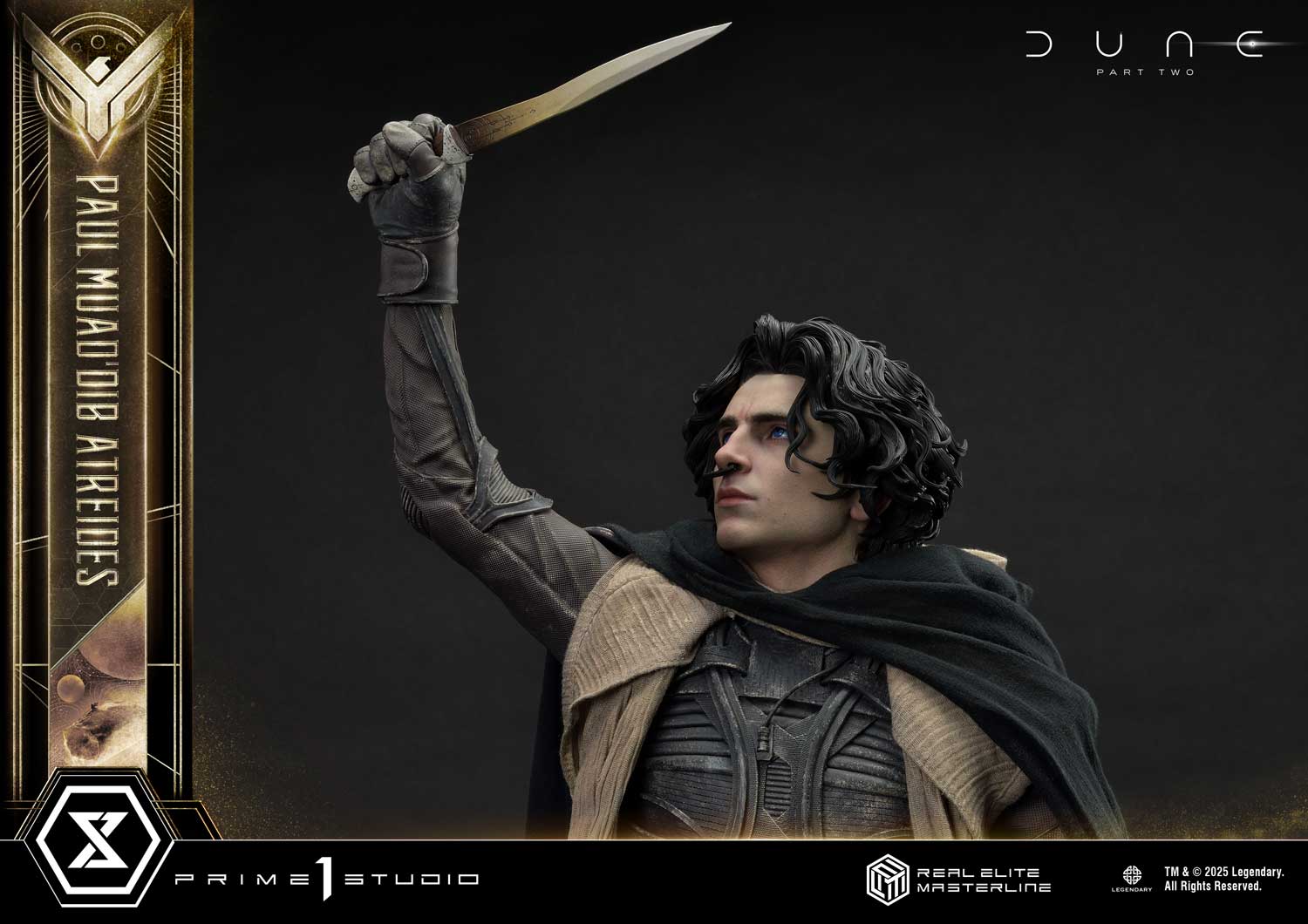Real Elite Masterline Paul Atreides collectible scale model made of plastics by Tokyo Figure