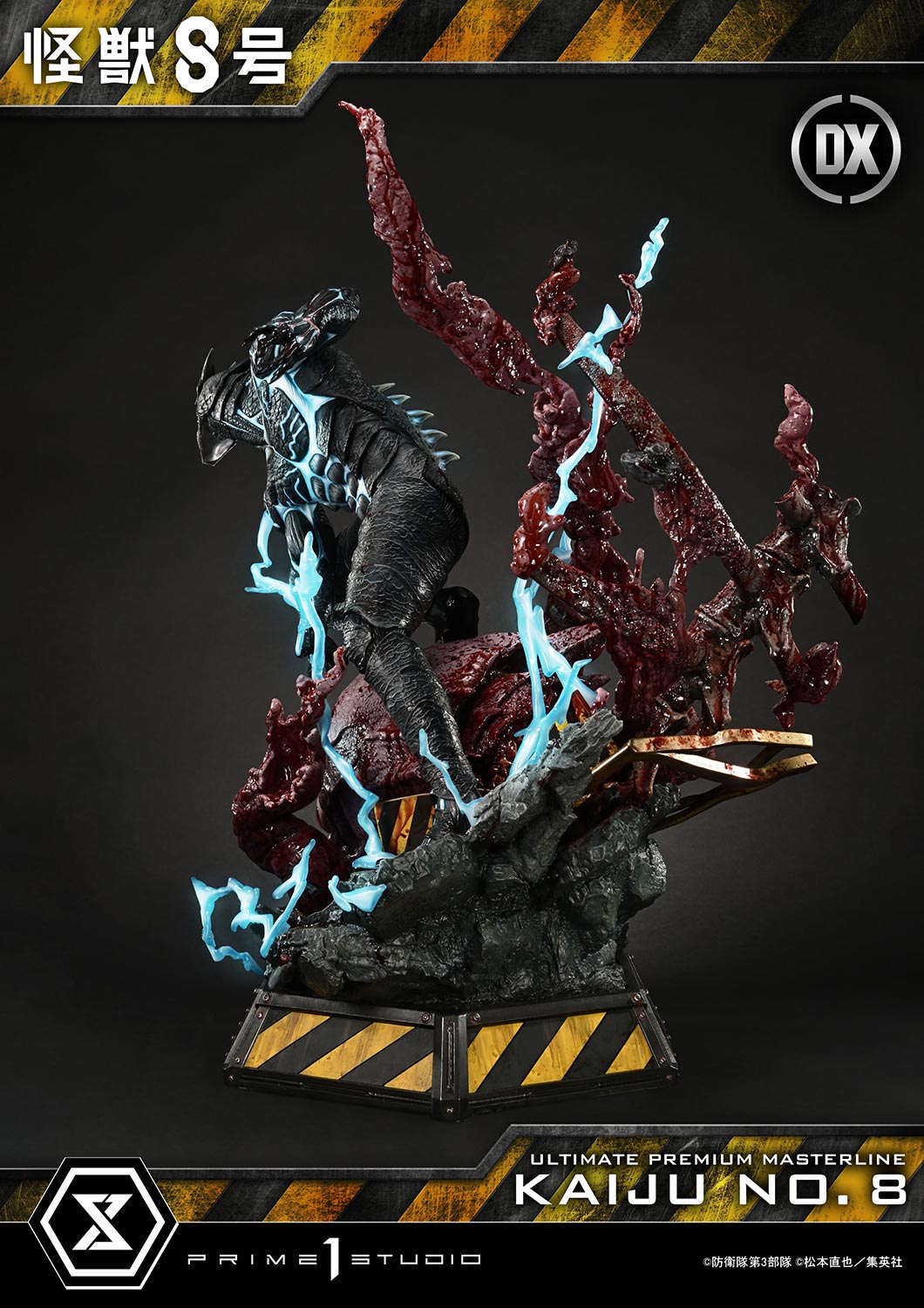 Ultimate Premium Masterline Kaiju No. 8 DX Edition collectible scale model made of plastics by Tokyo Figure