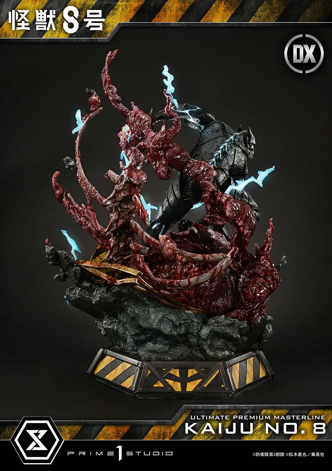 Ultimate Premium Masterline Kaiju No. 8 DX Edition collectible scale model made of plastics by Tokyo Figure