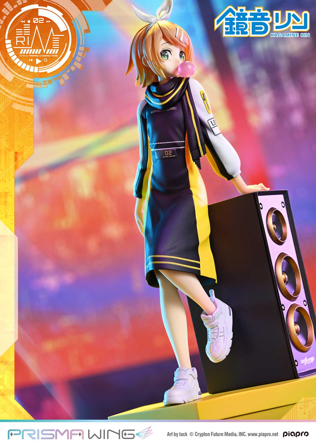 PRISMA WING Kagamine Rin Art by lack 1/7 Scale Figure collectible scale model made of plastics by Tokyo Figure