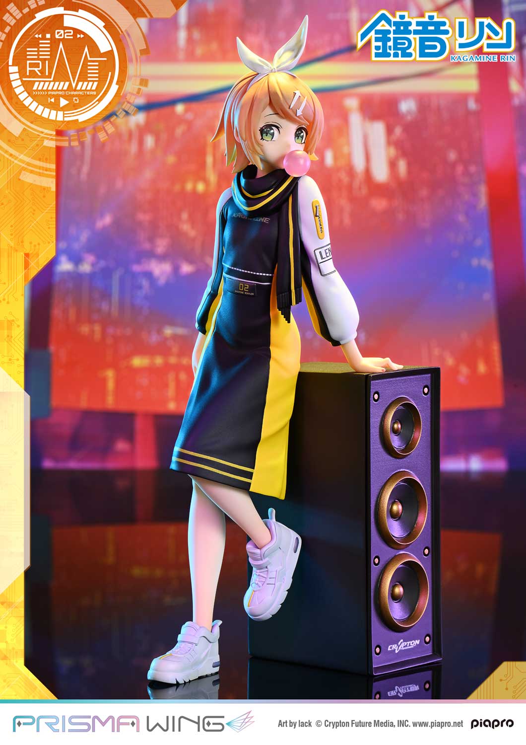 PRISMA WING Kagamine Rin Art by lack 1/7 Scale Figure collectible scale model made of plastics by Tokyo Figure