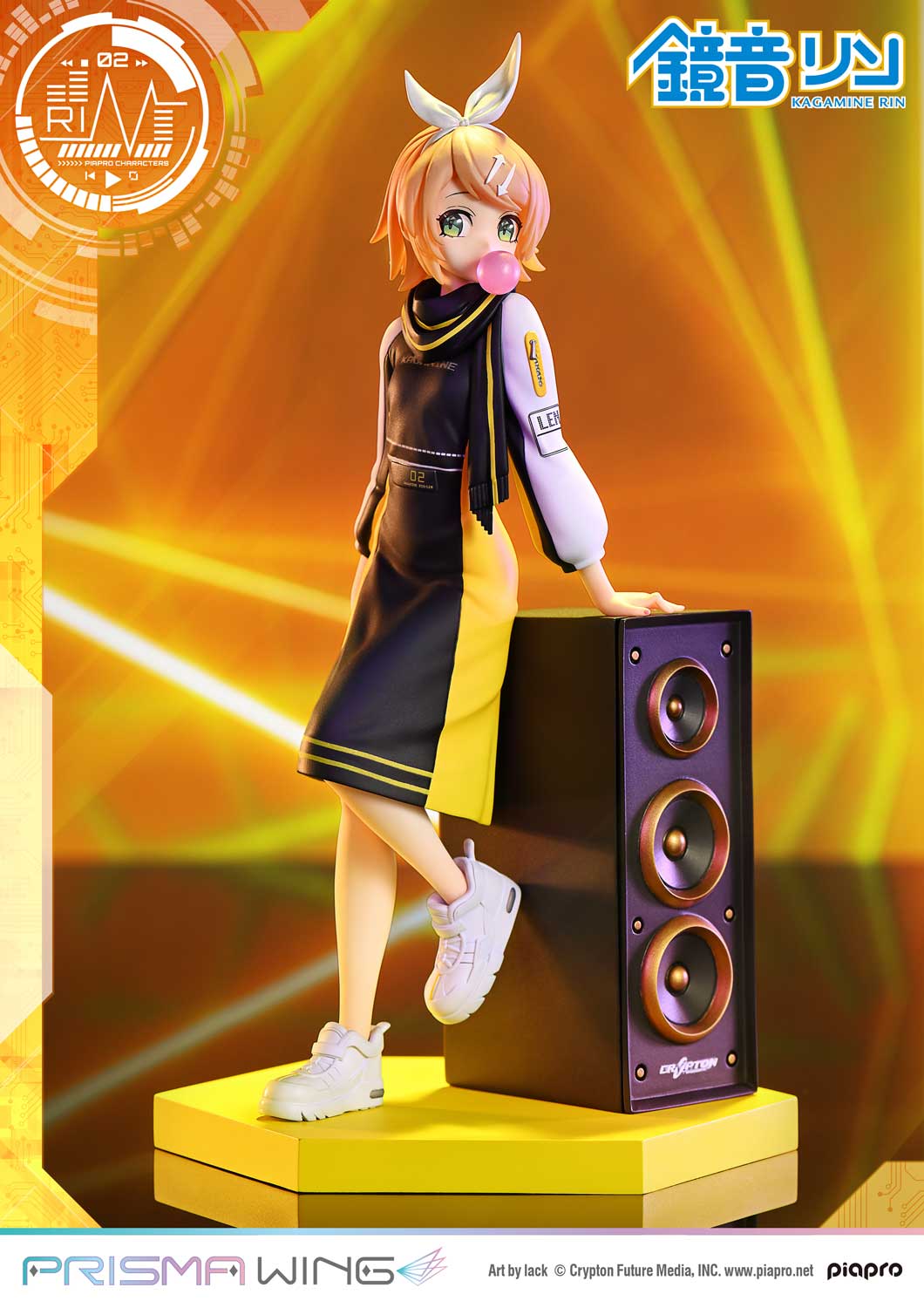 PRISMA WING Kagamine Rin Art by lack 1/7 Scale Figure collectible scale model made of plastics by Tokyo Figure