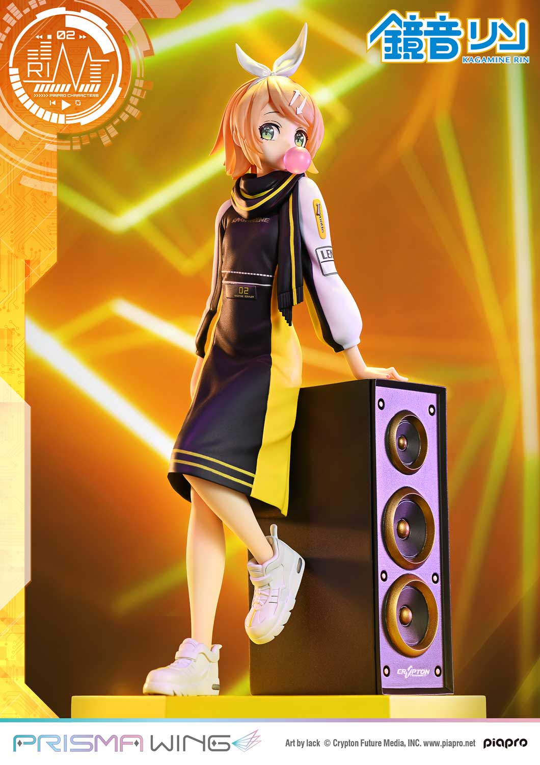 PRISMA WING Kagamine Rin Art by lack 1/7 Scale Figure collectible scale model made of plastics by Tokyo Figure
